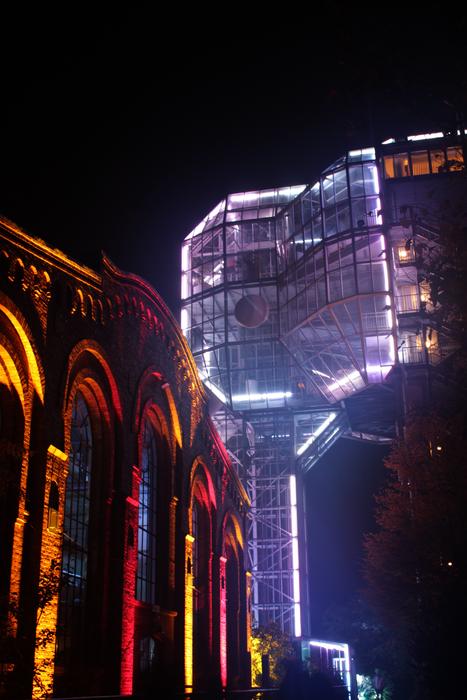 elephant building lighting