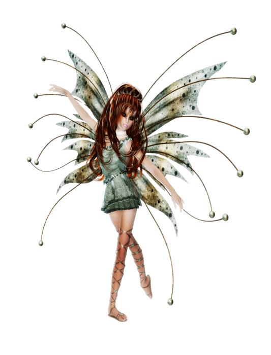 fairy in a dress