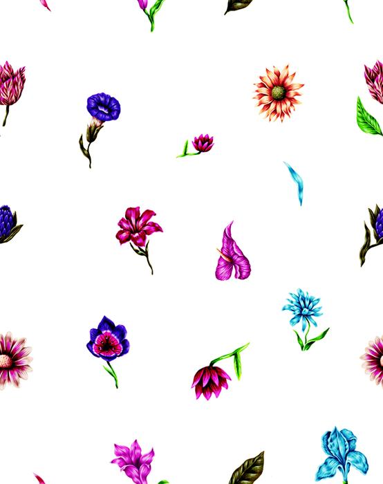 flower cloth digital flower s mode