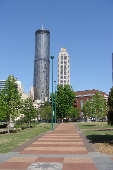 beautiful city streets of atlanta