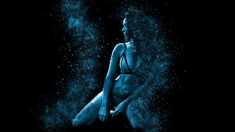 Woman Cool Water