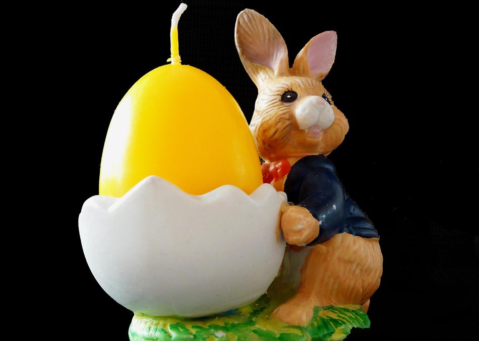 Easter Candle Figure