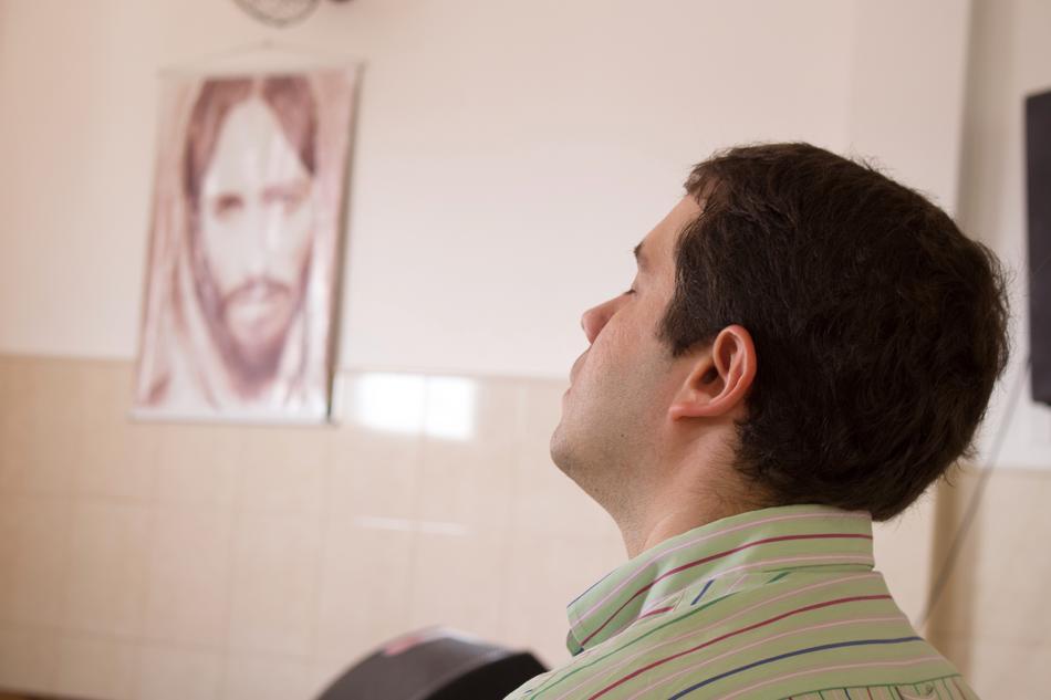 concentration on prayer