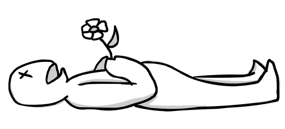 death flower lies corpse decease