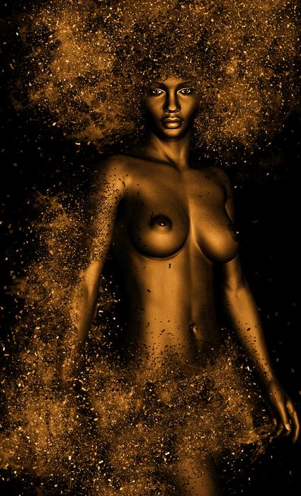 Woman Naked Act