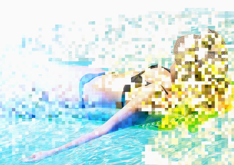 Woman Water Pool