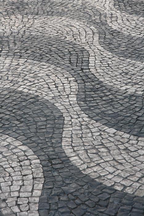 gray road undulating