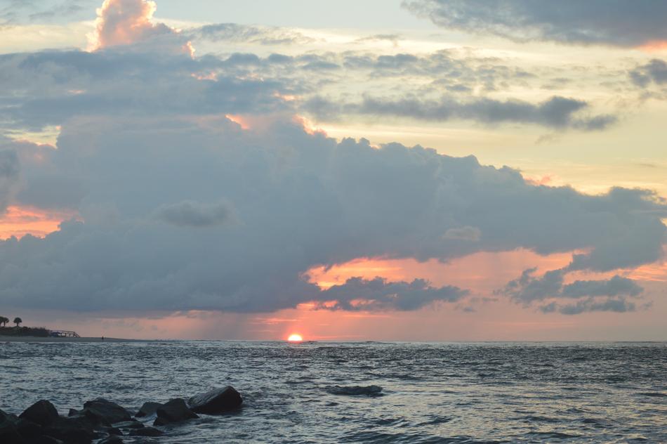 Sunset Evening Cloudy Sky