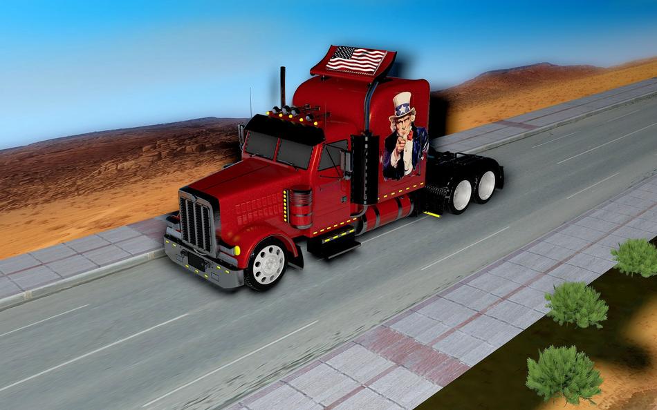Truck Country Road Landscape