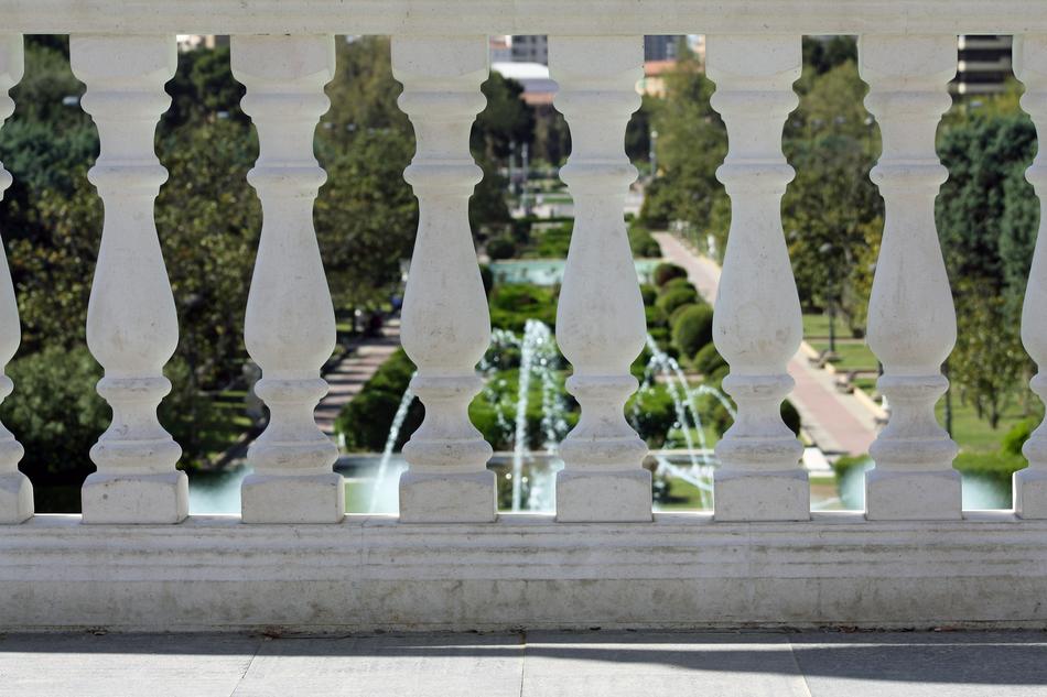 Balustrade Park fence