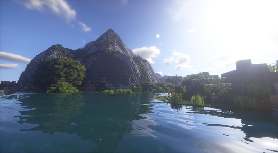shader minecraft wallpaper drawing