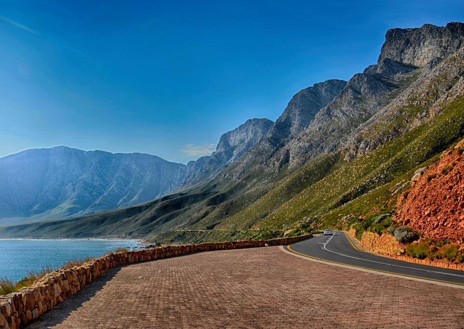 South Africa Road Mountain