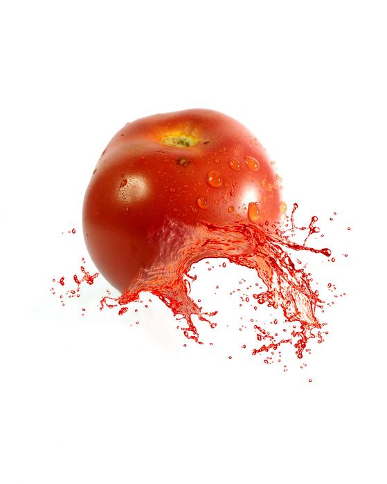 damaged tomato