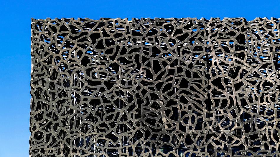Modern art against the sky