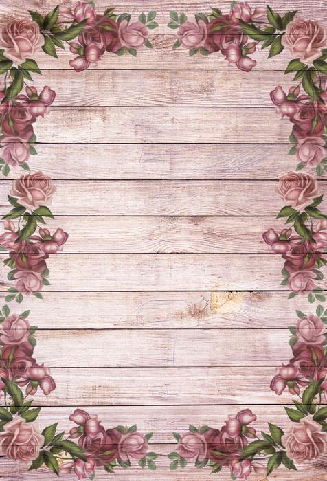 pink magenta wood drawing