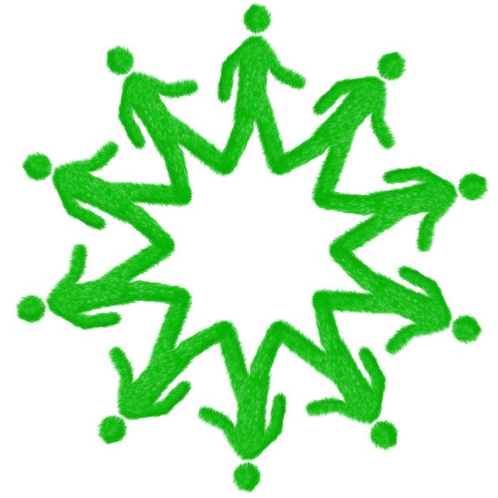 echogreen man of grass and star