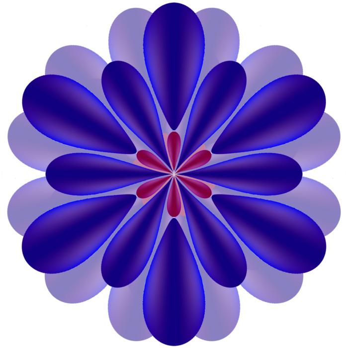 mesmerizing flower pattern