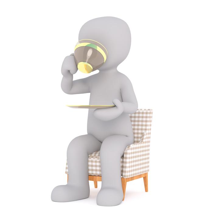 white male 3d model isolated 3d