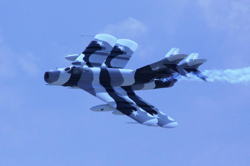 show from a military aircraft