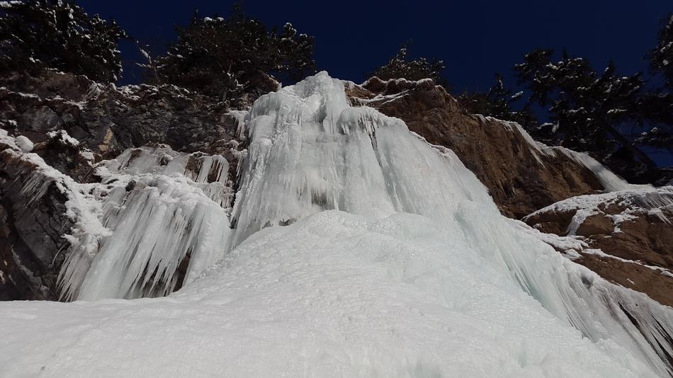 Icicle Waterfall Ice