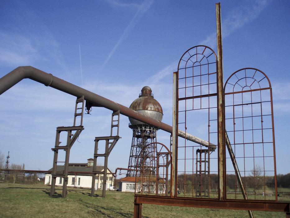 water tower at hut museum ilsede