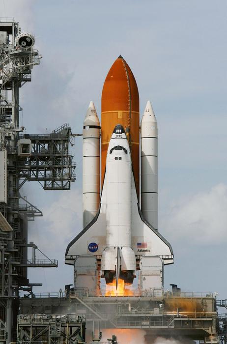 Space Shuttle Atlantis Liftoff