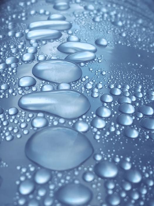 Drops Water Blue