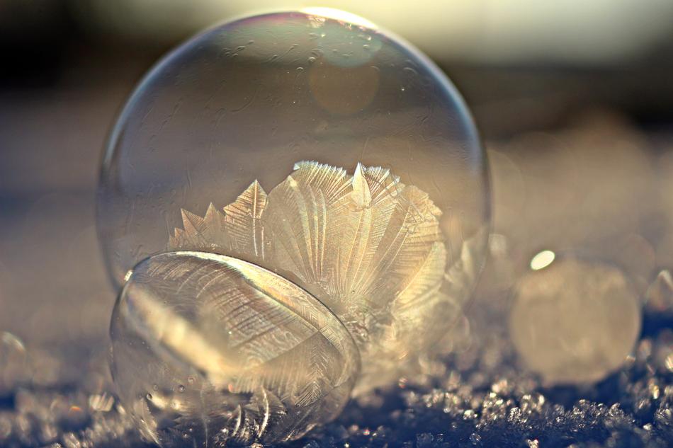 Ball Ice Crystal Bubble Frost