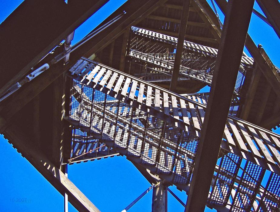 Observation Tower Emergence Stairs