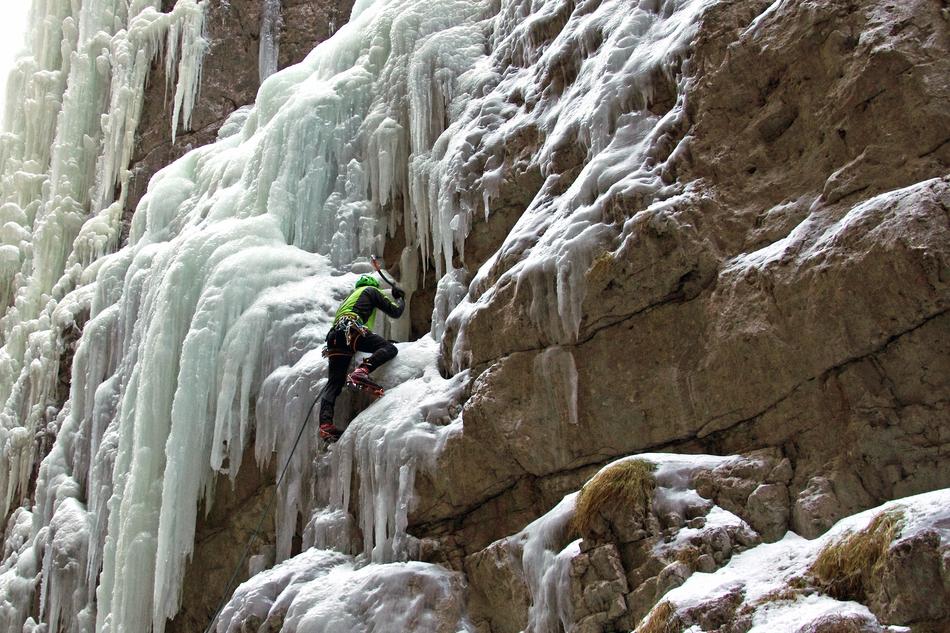 Serrai Di Sottoguda Dolomites Ice falls