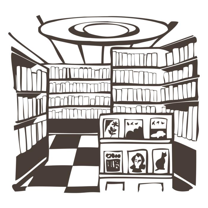 bookstore library reading book