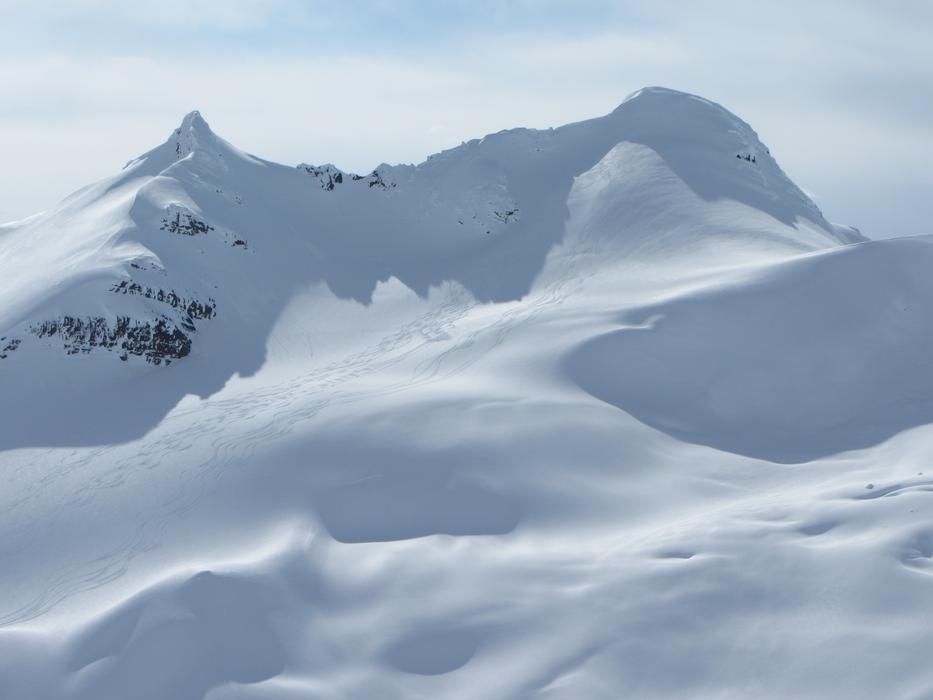 Glacier Canada Mountains in Winter