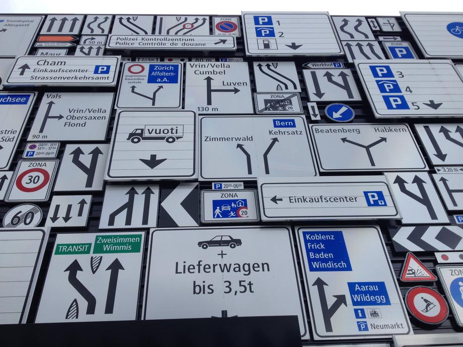 Luzern Museum Signs