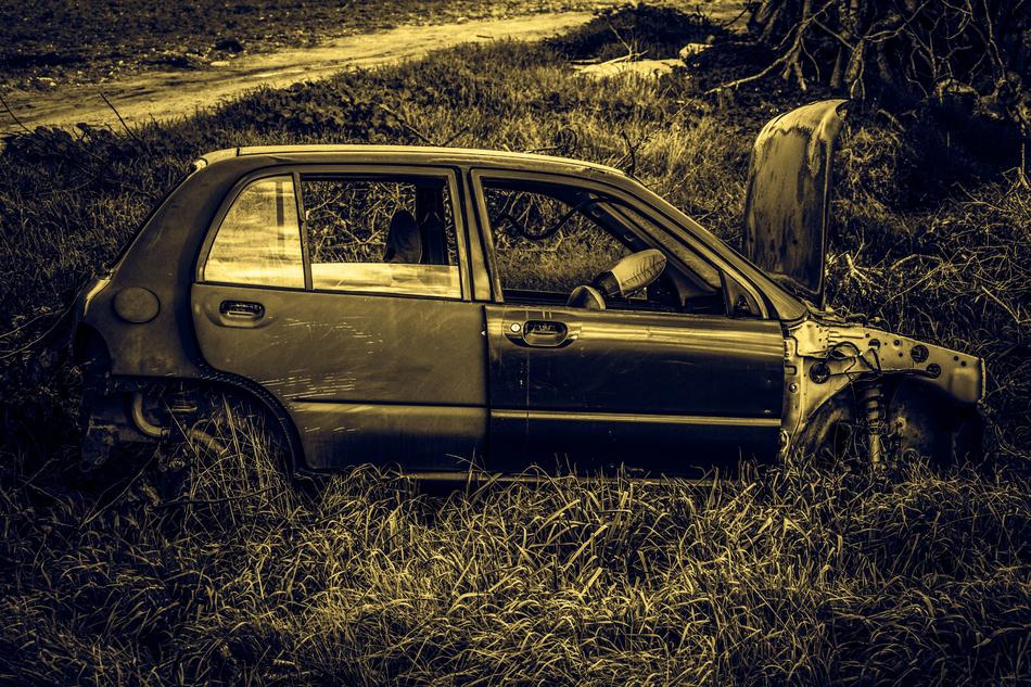 Car Wreck Broken