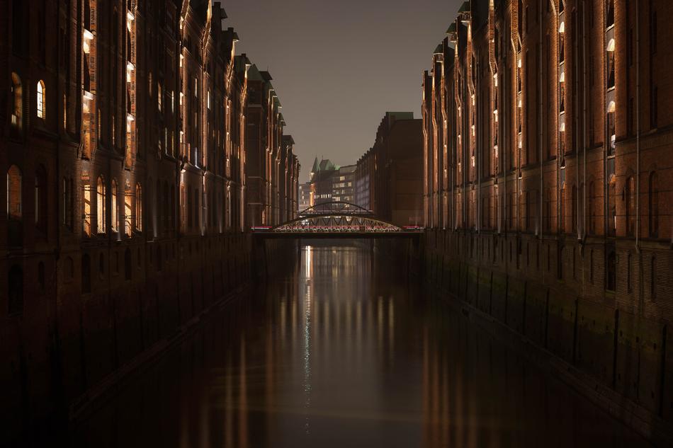 Harbour City Hamburg Elbe