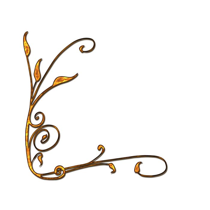 gold antiquarian pattern