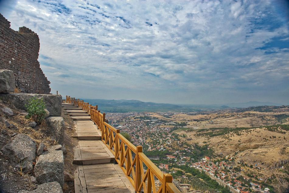 road mountain view landscape
