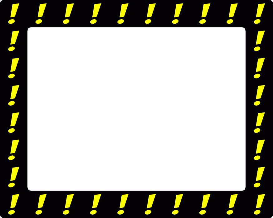 frame border excitement message