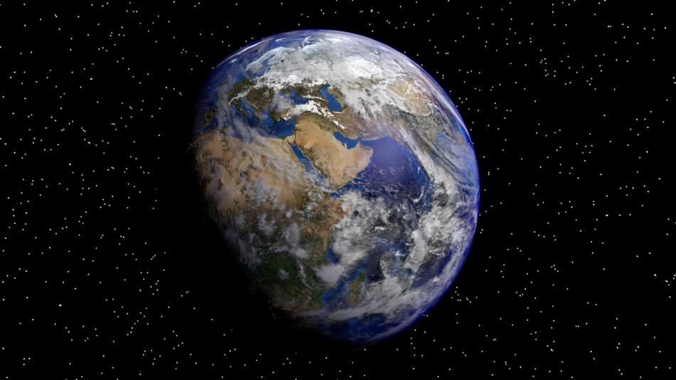 earth planet world sky continents