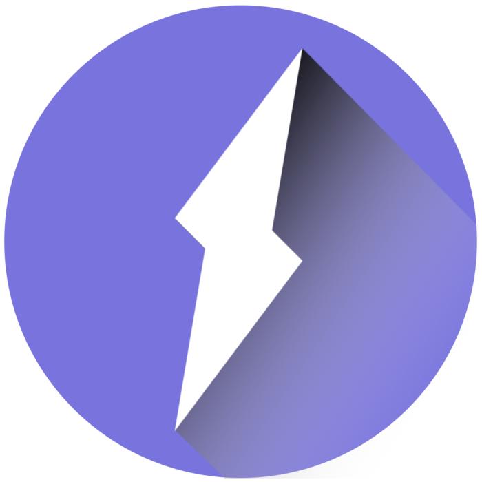lightning icon purple 1920