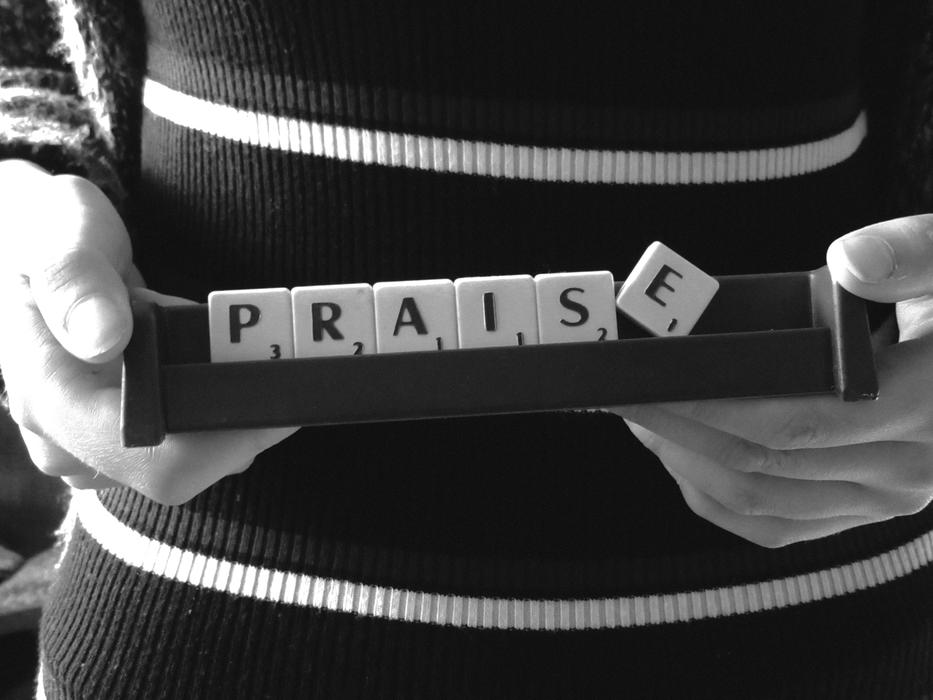 Praise Word Scrabble