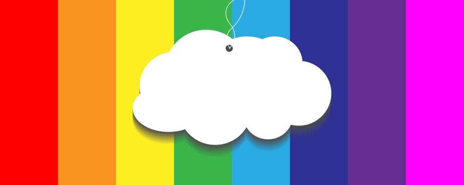 banner rainbow cloud price list