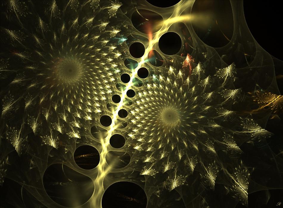 gold flower patterns