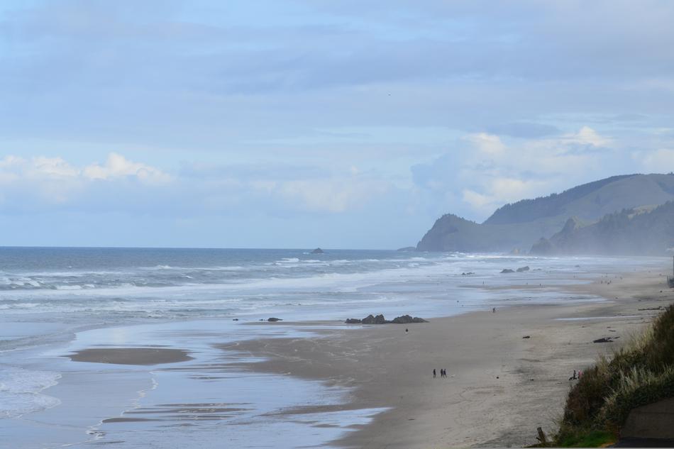 white sea beach with sand