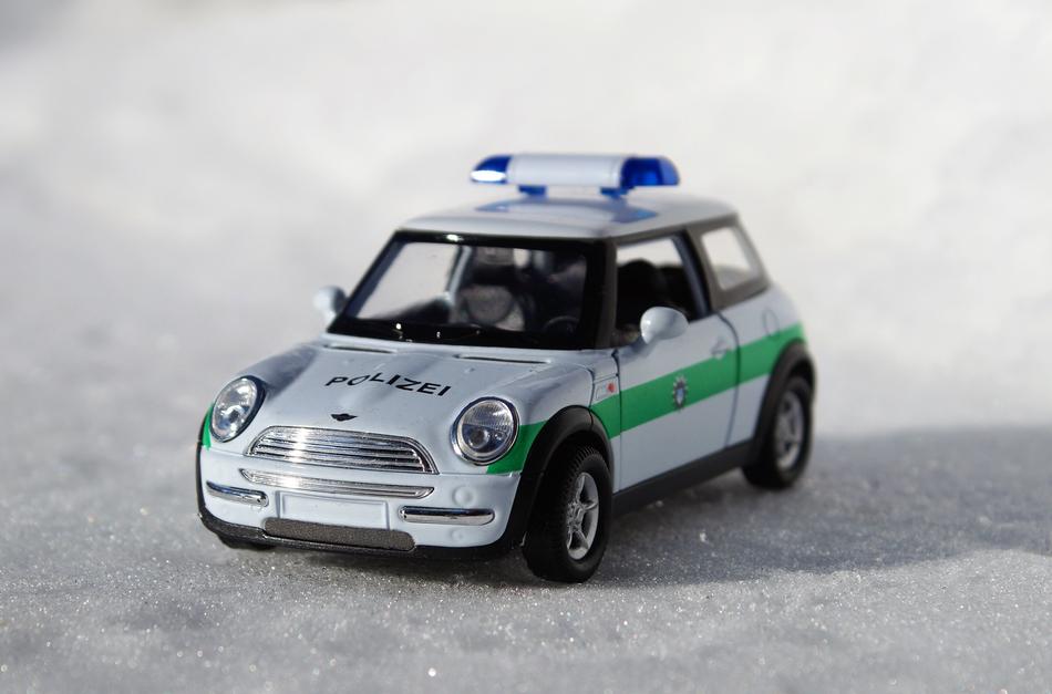 police car model