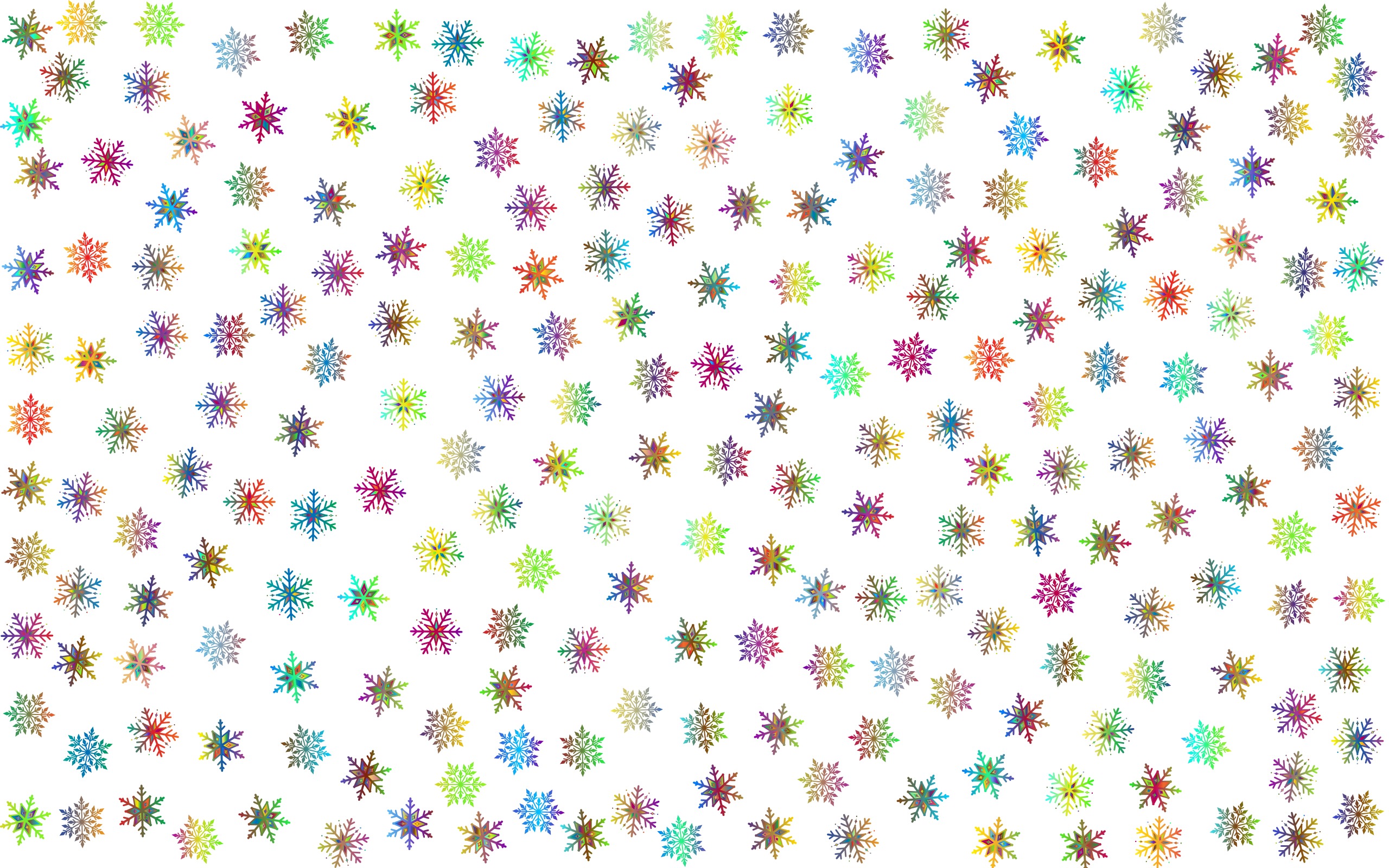 Мелкие цветные звездочки на прозрачном фоне