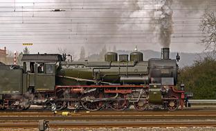 Steam Locomotive Full Exit