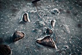 Ice Frozen Winter water