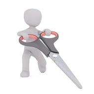 white male with scissors render