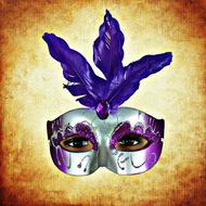 carnival mask eyes panel fun